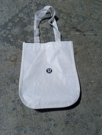 Lululemon White Tote Bag