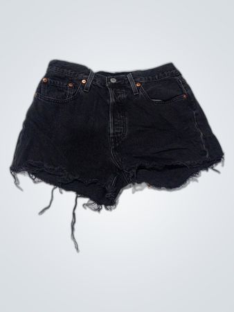 Levi's Black Denim Shorts