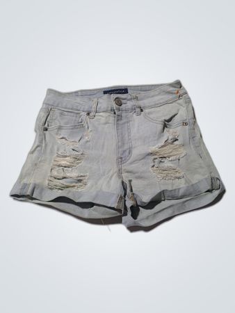 Aeropostale Distressed Denim Shorts