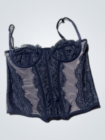 Out From Under Black Lace Bustier