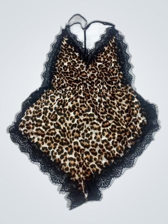 Leopard Lace Chemise