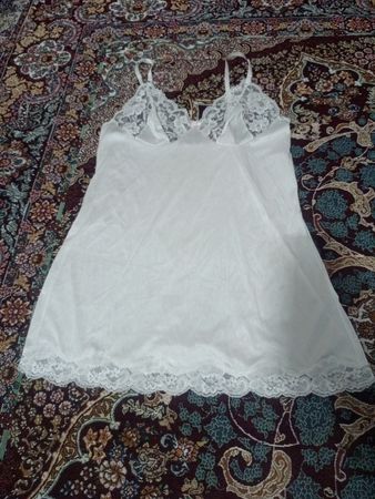 White Lace-Trimmed Camisole