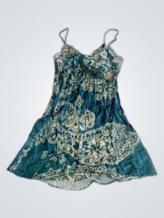 Blue Floral Dress