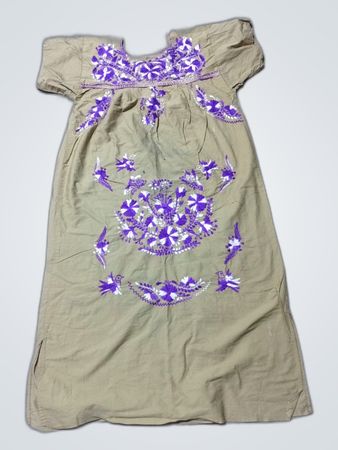 Embroidered Cotton Dress