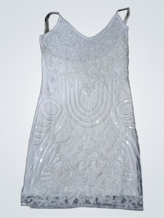 White Embellished Dress