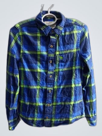 Abercrombie Kids XL Plaid Flannel Shirt