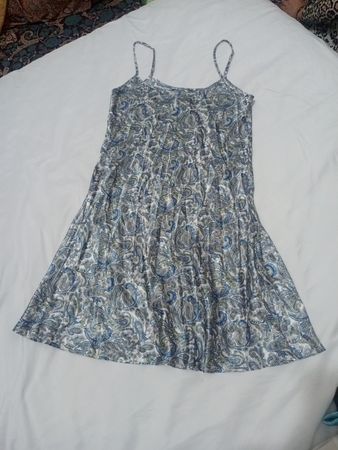 Alexander Del Rossa Paisley Pattern Dress
