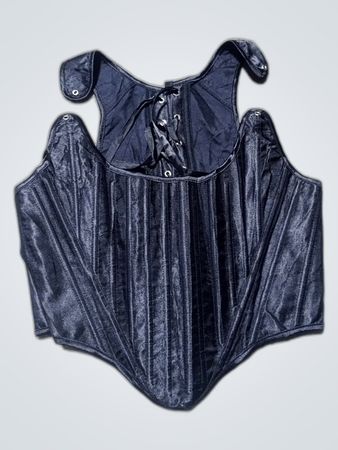 Black Velvet Corset