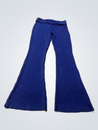 Wild Fable Blue Ribbed Flare Pants