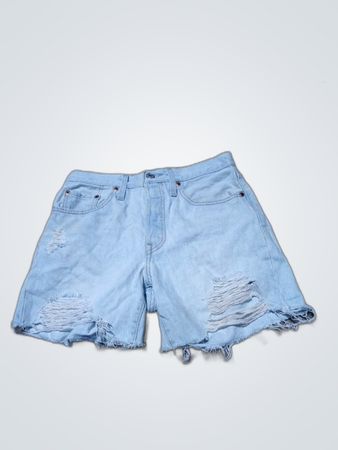 Levi's Distressed Denim Shorts
