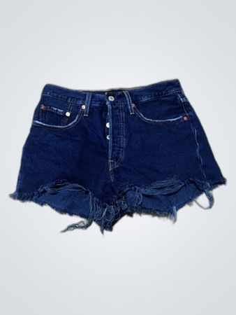 Levi's Distressed Denim Shorts