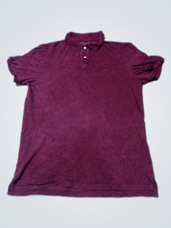American Eagle Burgundy Polo Shirt