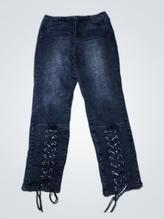 American Eagle Lace-Up Side Jeans
