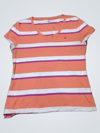 Tommy Hilfiger Striped Short Sleeve T-Shirt