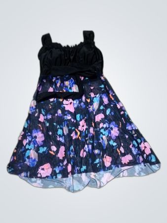Unbranded Floral Print Ruffled Mini Dress