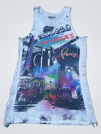 Unbranded Las Vegas Graphic Tank Top