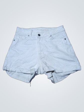 American Eagle White Denim Shorts