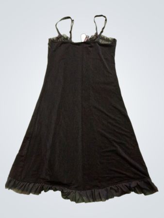 Victoria's Secret Black Lace Slip Dress