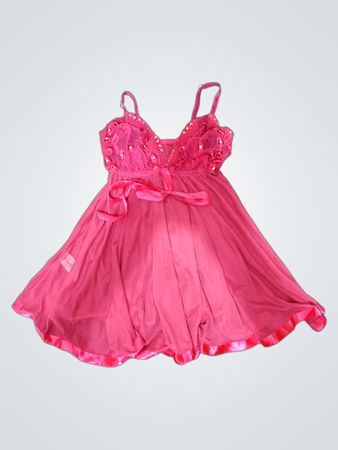 Kissables Pink Lace Babydoll Nightie