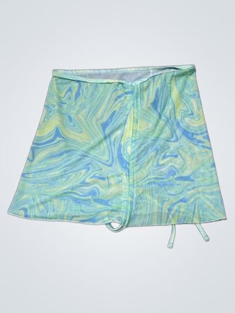 Women's Small Marble Print Skirt