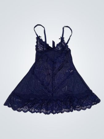 Blue Lace Chemise