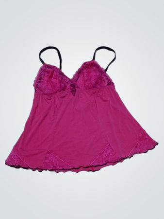 Pink Lace Camisole