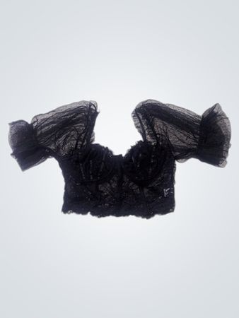 Black Lace Top