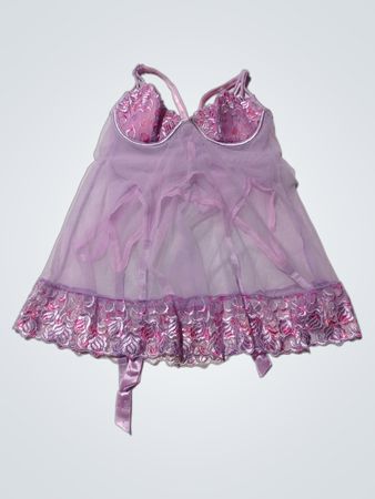 Purple Lace Chemise