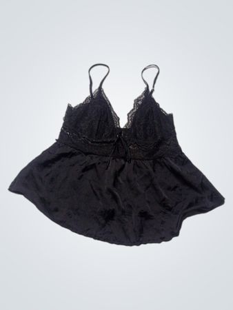 Victoria's Secret Black Lace Babydoll
