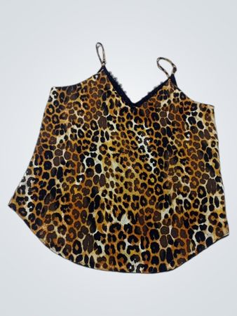 Express Leopard Print Cami Top