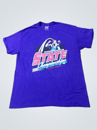 Gildan Missouri State Wrestling Championships 2015 Graphic T-Shirt