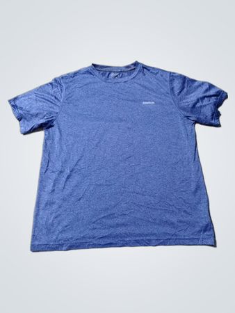 Reebok Heather Blue Short Sleeve T-Shirt