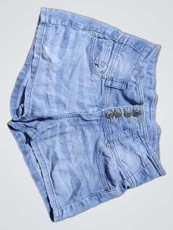 Light Blue Denim Shorts