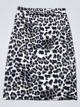 Leopard Print Skirt