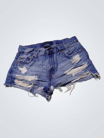 Aeropostale Distressed Denim Shorts