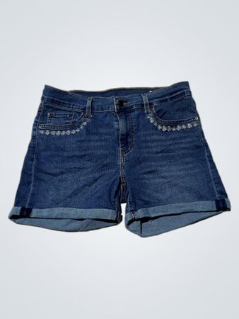 Blue Denim Shorts