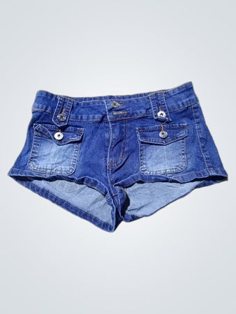 Blue Denim Shorts