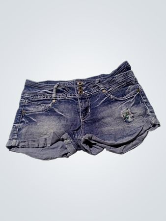 Blue Denim Shorts