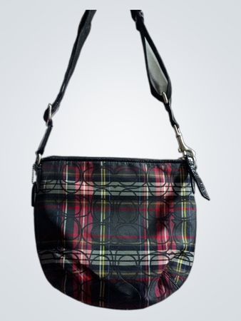 Plaid Shoulder Bag