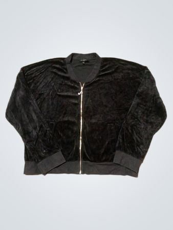 Juicy Couture Black Label Velour Track Jacket