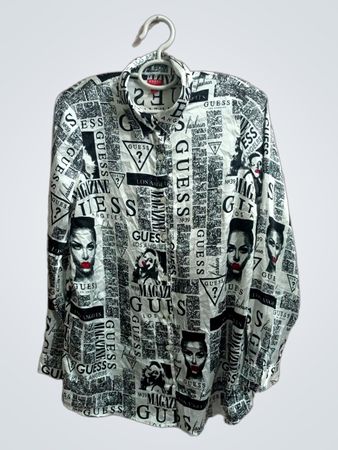 Guess Long-Sleeve Button-Up Shirt