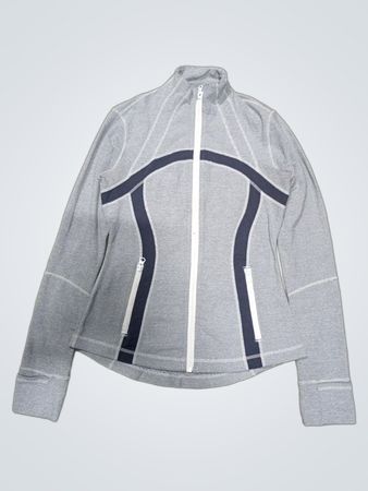 Lululemon Striped Full Zip Jacket