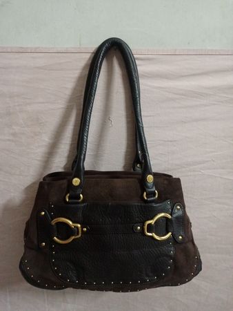 Cole Haan Genuine Suede Leather Handbag