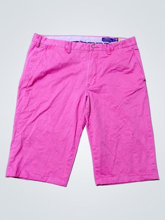 Polo Ralph Lauren Pink Stretch Straight Fit Chino Shorts