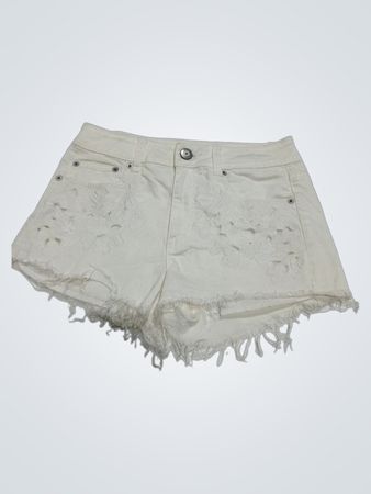 American Eagle Outfitters Weiße Denim-Shorts