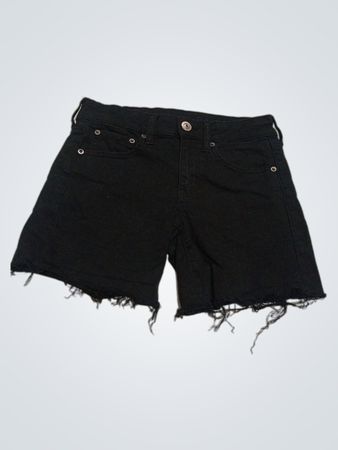 American Eagle Schwarze Denim-Shorts