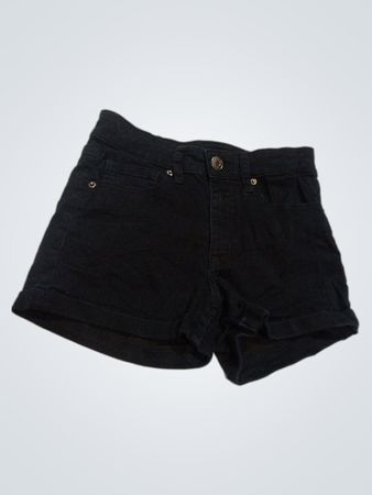 Aeropostale Schwarze Denim-Shorts