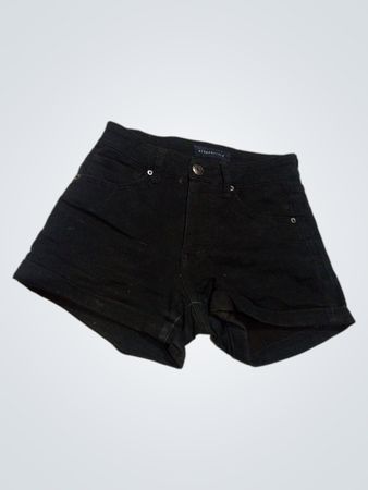 Aeropostale Schwarze Denim Shorts