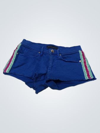 Juicy Couture Blaue Denim-Shorts