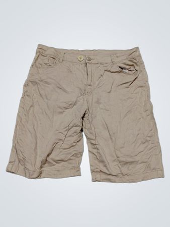 Miss Good Beige Baumwollmischung Shorts Größe 52